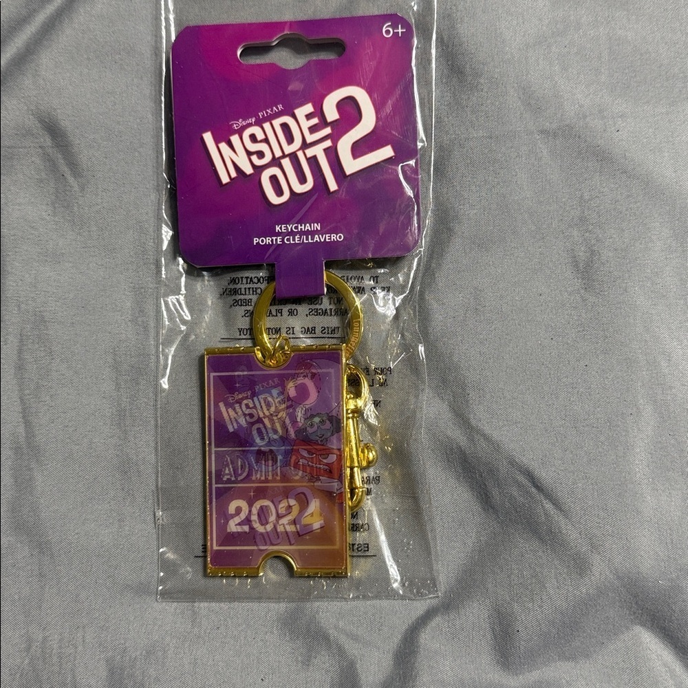 Disney Pixar Inside Out 2 Keychain
